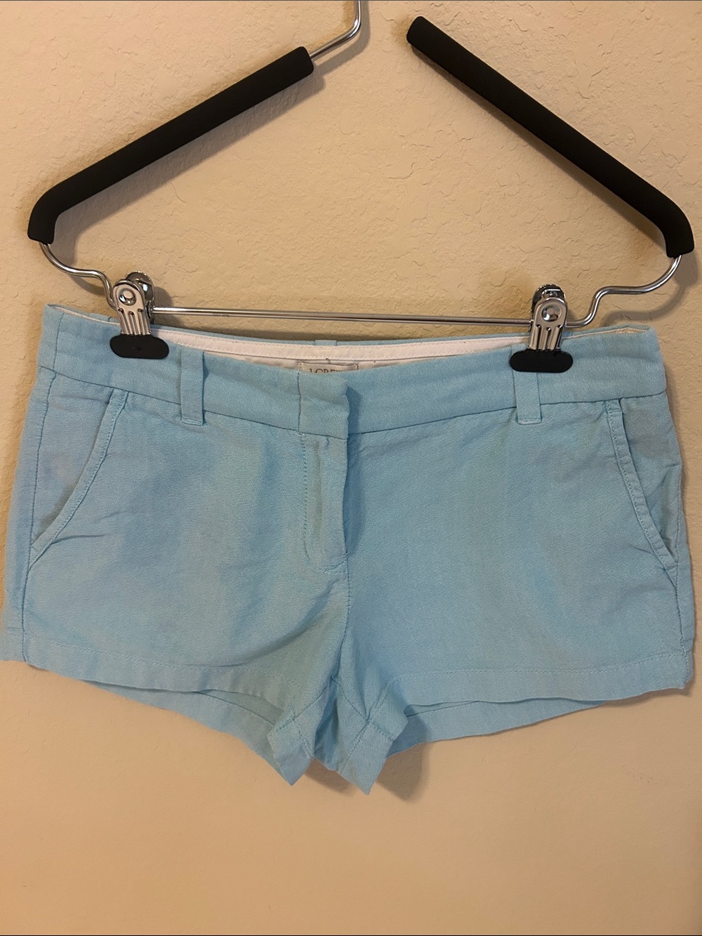 J. Crew Light Blue Cotton Chino Shorts
Size 4